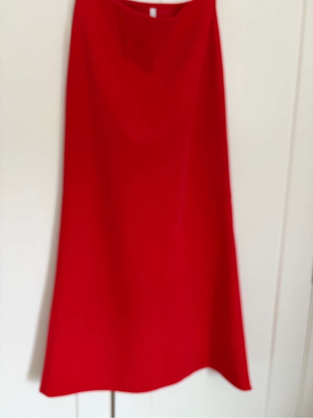 Acler Strapless Red Sculpted-Bow Maxi Dress - Picture 7 of 8